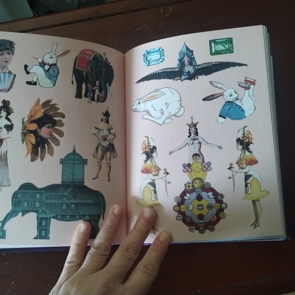 Brand New Antiquarian Sticker Book Imaginarium Book - Picture 5 of 6